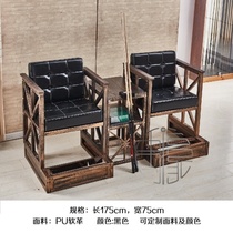  Ball room Billiard hall Sofa chair Four-person leisure club new billiards sofa coffee table seat