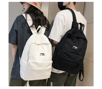China Li Ning backpack simple Sports mens and womens backpack waterproof large capacity computer bag middle school student bag