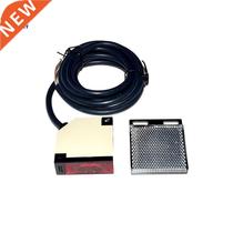 DC12 24V   AC110 240V Square Reflex beam detector Reflectiv
