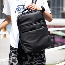 Double shoulder bag mens large capacity multifunctional business leisure travel light simple backpack fashion trend computer backpack