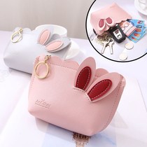 Hand carrying small wallet woman cute student Han version zero money bag mini coin bag lady makeup bag wave