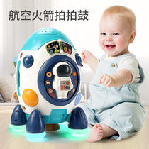 Childrens early education baby hand clap drum baby hexahedron educational toy 1-3 years old boy 2 boy girl a daughter