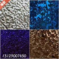 Stainless Steel Water Polo Textured Manufacturer Direct KTV Background Ceiling Ceiling Ceiling Decoration Colorful Treasure Stones blue mirror embossed panels