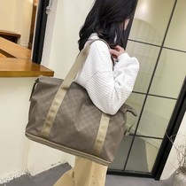 Travel bag large capacity female student short distance travel Fitness Bag light waterproof waiting for production storage bag portable luggage bag