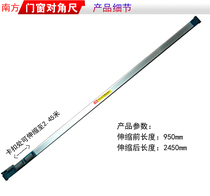 Diagonal ruler for doors and windows diagonal detection ruler angle ruler horizontal ruler vertical ruler vertical ruler vertical ruler vertical ruler vertical ruler vertical ruler vertical ruler 
