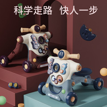 Baby Walker trolley early education puzzle baby multifunctional three-in-one Walker music toy anti-rollover
