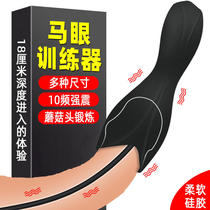 Men's horse eye stick stimulation head trainer adult sex products urethra stick masturbation egg mainland China long love silicone