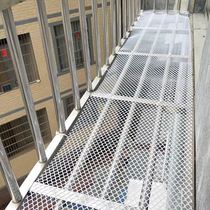 Balcony protective screen Anti-theft window liner plate anti-fall anti-drop plastic mesh anti-leak seal window Safe bag enclosure net breeding