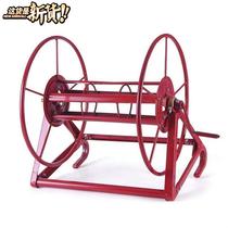 Two-wheeled lawn cloth pipe car winding line car water pipe car gardening shelf shrinkage reel v household wash pipe