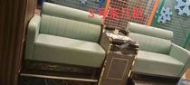 Billiard chair billiard sofa billiard room billiard room billiard room table billiard room View ball chair tea table special rest seat