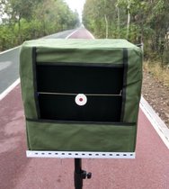 Folding storage box outdoor slingshot practice box sports cloth bag box iron bullseye catapult box competition competition