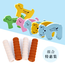 Baby cartoon animal EVA door plug child anti-pinch hand safety door card baby security supplies door stop