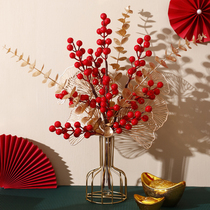 The Lunar New Year Flowers Flowers Figs Fake Flowers emulation floral furnishing table flowers Flowers Flowers Home Flower Arrangement Decoration Flowers Living Room Decorations