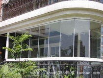 Chongqing sealed balcony window frameless window frameless balcony 15123088969