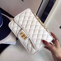 2021 new fashion Mini small bag ins Korean version shoulder crossbody bag small fragrant wind diamond grid chain Womens bag