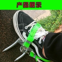 Climbing cat claw fast tree tool claw shoe foot tie horse bee tool special foot buckle iron shoe artifact