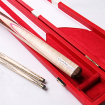 Pool cuppa timeless small head snooker billiards head black 8 clubs 3 4 split handmade Rod