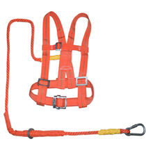 Seat belt site high-altitude construction work anti-fall project outdoor half-body air-conditioning exterior wall five-point safety belt