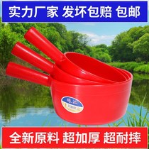 Extra thick large water scoop Water scoop Plastic long handle Kitchen bathroom household water scoop Industrial water scoop Drop-resistant water scoop
