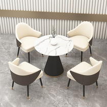 Leisure office sofa simple milk tea shop creative business Rest Area meeting sofa chair coffee shop reception room