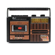 Tube radio recorder old-fashioned nostalgic 80 s Tape Sound Recorder Walkman retro plug-in