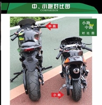 New two-stroke four-punch high-horsepower mini motorcycle gasoline adult small motorcycle fuel gasoline Childrens Machine