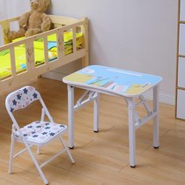 Home children folding table and chair children writing table girl boy room desk 3 a 6 year old study table bedroom