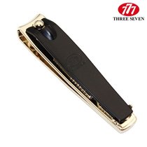 South Korea Sanqi Nail Clipper Nail Clipper Nail Medium Flat Single Shear Black Gold N-608GP