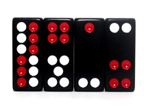 28 well aggravated Black Big Nine card Top Cow Guangdong Pai Jiu Tianyu widening thick Pai nine large Pai nine