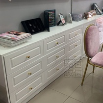 Nail storage cabinet floor drawer nail polish floor cabinet low cabinet by wall cabinet nail shop cabinet storage cabinet