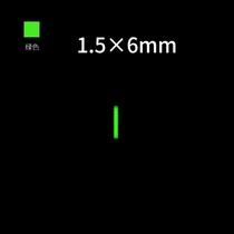 Tritium tube luminous spontaneous multicolor multifunctional luminous stick fluorescent tube highlight small luminous tube large creative