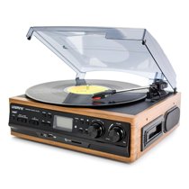 Multifunctional vinyl record player LP record player Antique Phonograph old vinyl record player FM card with Bluetooth USB