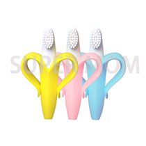 American BabyBanana baby tooth gum toothbrush banana baby bite glue silicone childrens grinding stick toy
