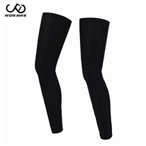 WOSAWE mountain bike riding leg tree-covered outdoor sports road car breathable protective leg equipped with summer