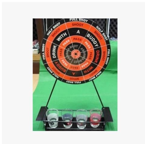 Leisure magnetic darts bar drinking game plate nightclub game KTV toy iron rack wine glass flying label rack