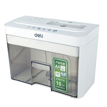 Cylinder 9932 paper shredder office transparent electric three-level confidential mini paper W desktop shredder type capacity a4