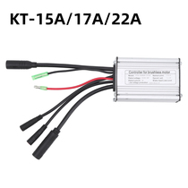 Electric Bicycle KT Controller 36V 48V 9 Tube 15A 17A 22A Wa