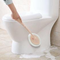 6-piece set of long handle sponge brush floor brush nano sponge wipe toilet brush toilet brush bathroom brush kitchen cleaning brush
