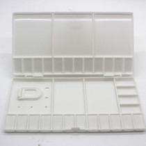 Folding watercolor toning box Large number watercolor paint palette plastic toning box folded tone disc RD