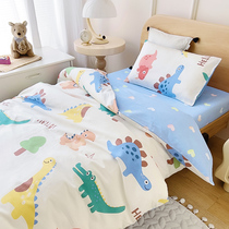 Kindergarten for pure cotton children kindergarten quilt pack baby sleeping bedding six pieces of baby cot