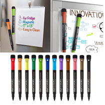 12 Colors Dry Erase Markers Magnetic Dry Erase Markers Fine