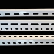 Warehouse workbench angle steel material storage Practical and durable cold rolled steel display frame angle iron material with perforated strip
