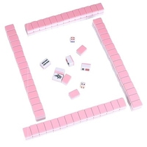 30mm medium small portable household hand wash mahjong Sichuan mahjong painter hand play Sparrow card to send gifts