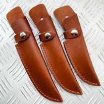 Shabbard leather jacket leather knife jacket leather sheath knife pants outdoor small straight knife jacket leather knife jacket scabbard