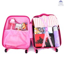 Children luggage case men and women Aisha Snow White Sophia Frozen Unicorn Cartoon Code Suitcase