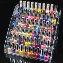 Nail oil glue shelf Floor contact lenses wall goods Cosmetics display placement small multi-functional storage box finishing grid