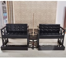 Solid Wood retro viewing sofa table and chair American factory direct sales high-end billiards chair ball viewing chair billiard hall watching ball