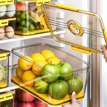 Sealed food refrigerator special storage box food grade frozen fresh-keeping eggs dumplings refrigerated storage artifact