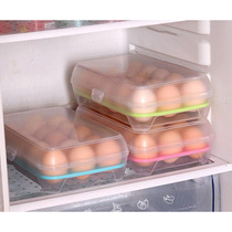 15 Eggs Holder Food Storage Container Refrigerator Egg