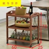 Dining car on the wine car tea car beverage trolley hotel commercial small cart wine truck kitchen seasoning truck